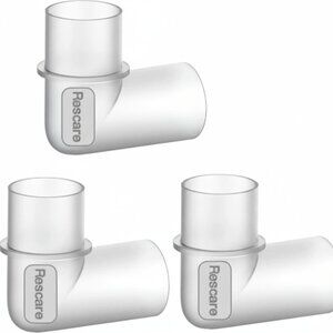 ResMed Tubing Elbow Connector for AirSense 10, AirCurve 10 & AirStart 10: 3 Pack